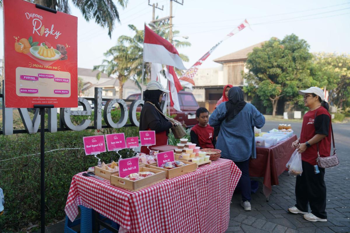 Dokumentasi Senam Pagi Dan Jalan Sehat HUT RI 81