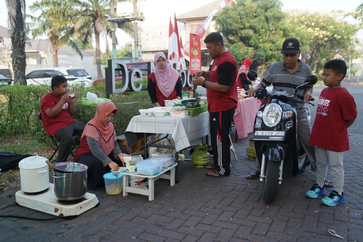 Dokumentasi Senam Pagi Dan Jalan Sehat HUT RI 81