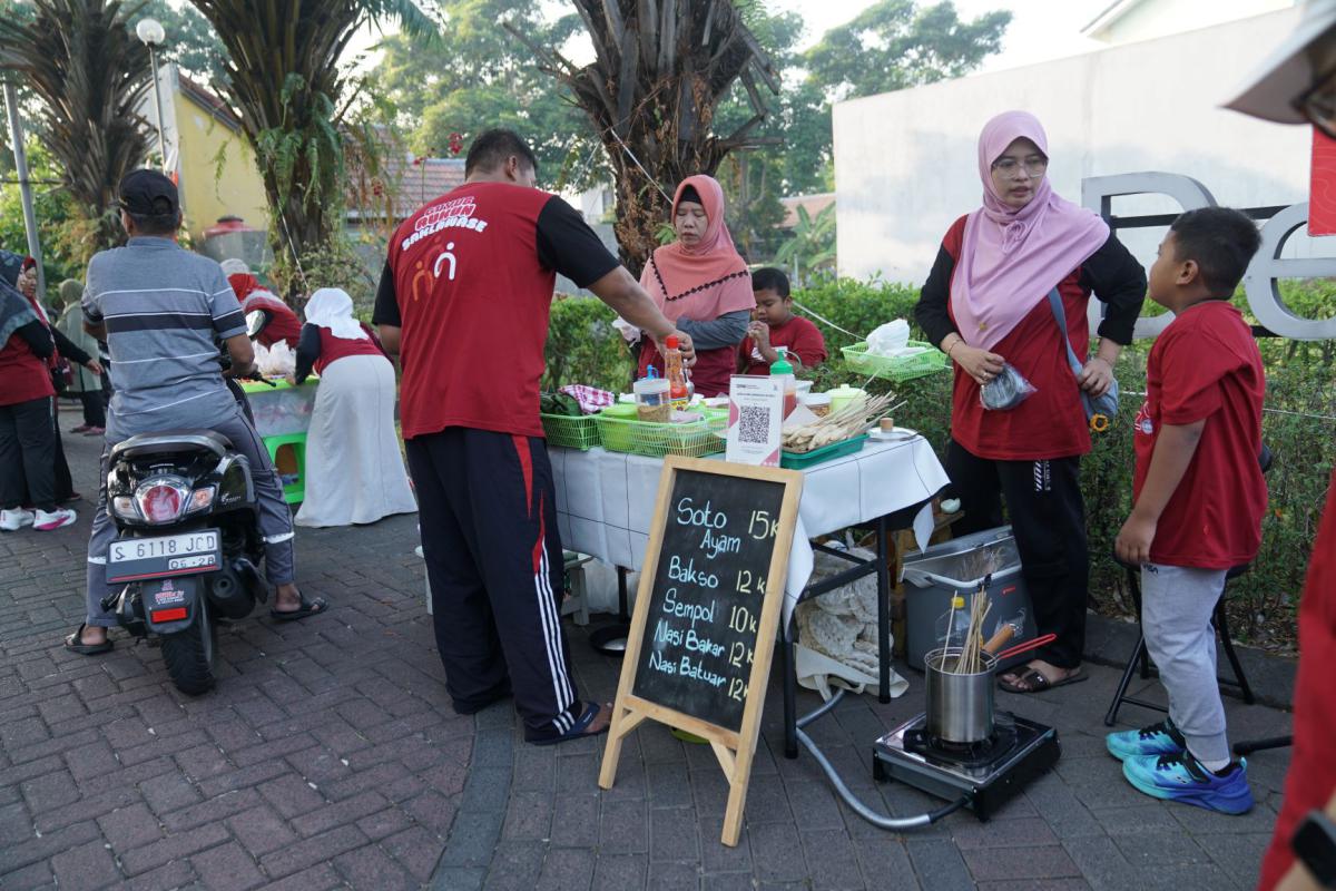 Dokumentasi Senam Pagi Dan Jalan Sehat HUT RI 81