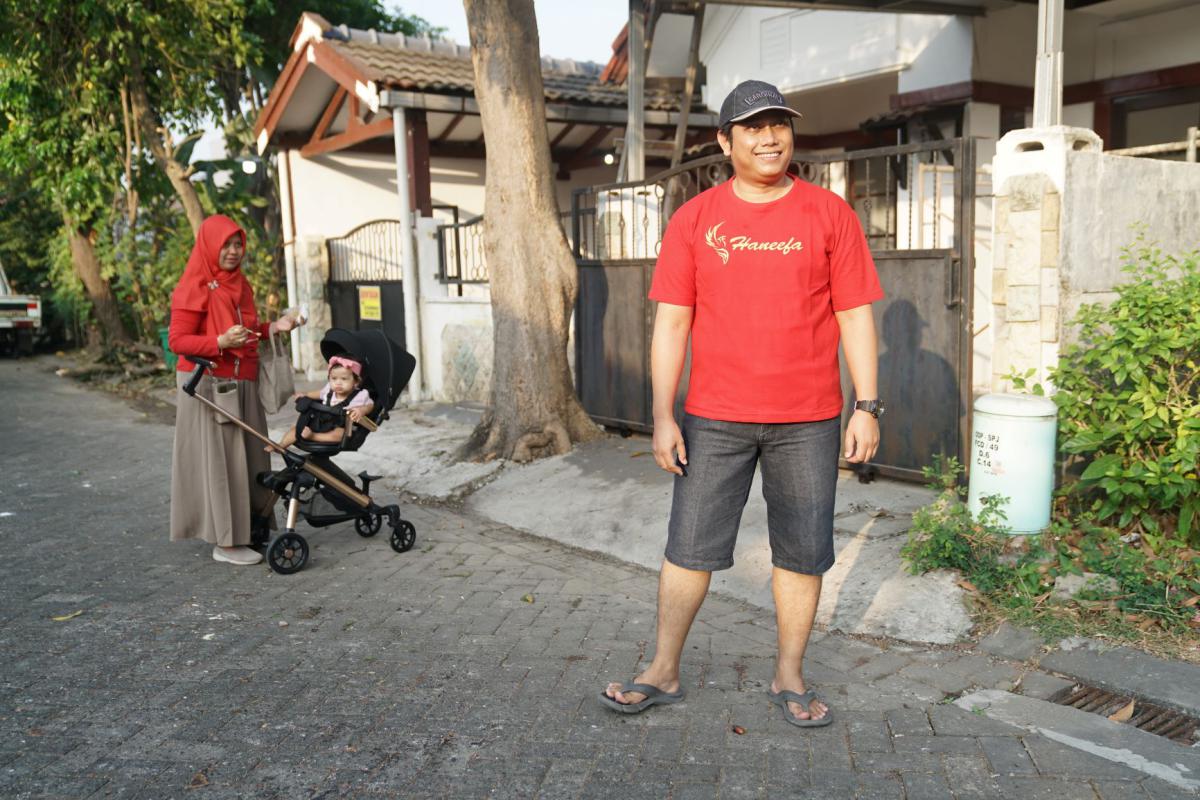 Dokumentasi Senam Pagi Dan Jalan Sehat HUT RI 81