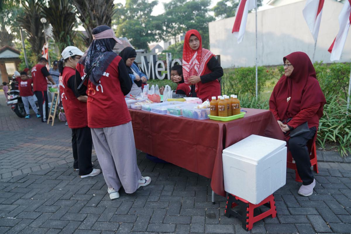 Dokumentasi Senam Pagi Dan Jalan Sehat HUT RI 81