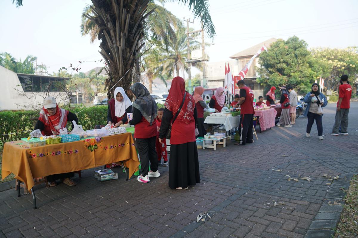 Dokumentasi Senam Pagi Dan Jalan Sehat HUT RI 81